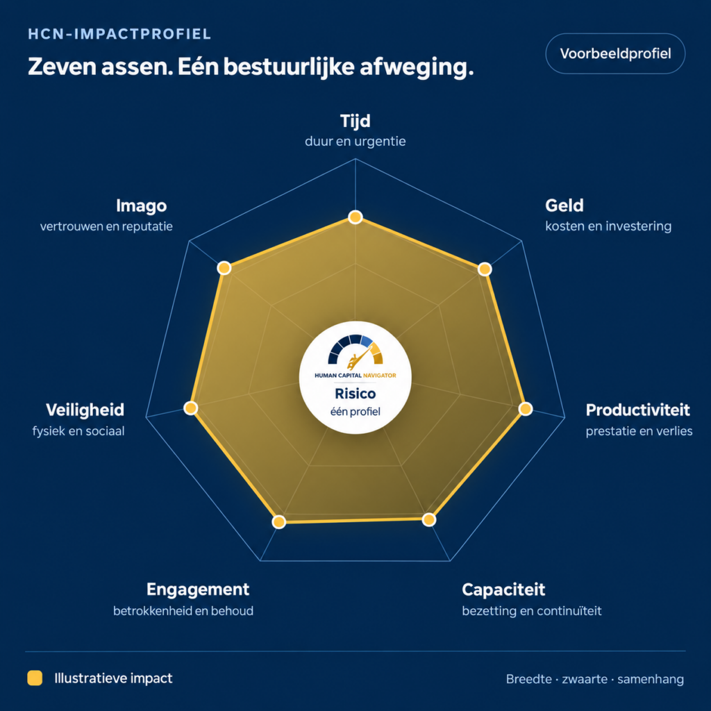 HCN visual van risico naar resultaat
